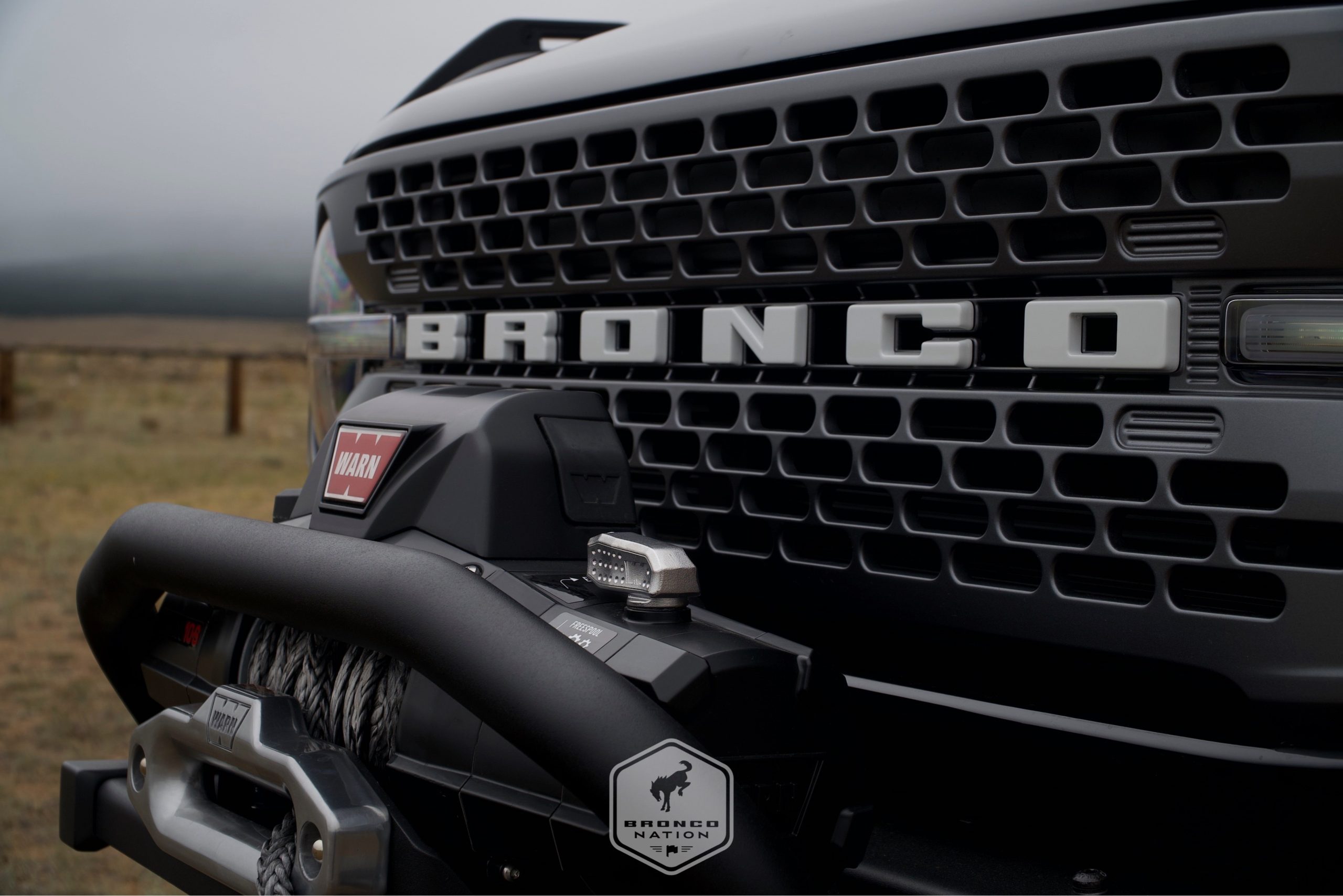 2021 Ford Badlands Bronco Grill