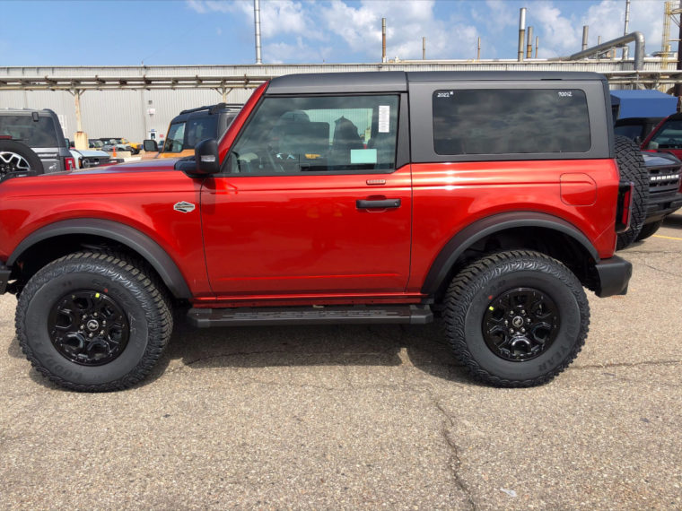 First Look on a Bronco: Hot Pepper Red - Bronco Nation